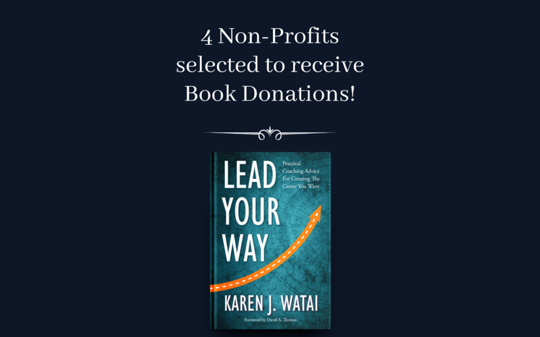 4 Non-Profits Selected for Book Donations!